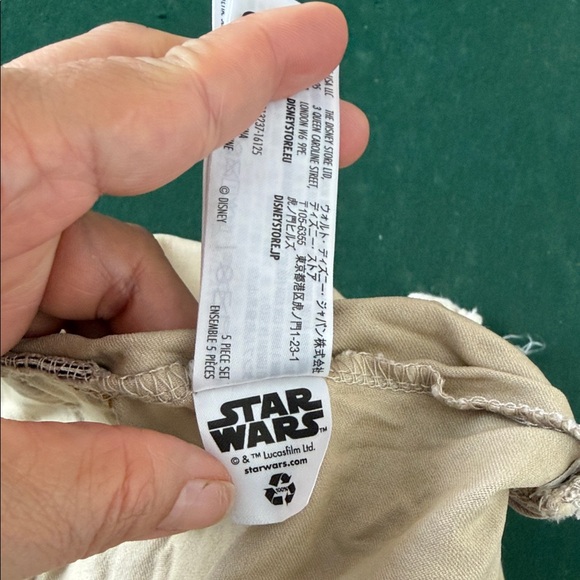 Star Wars Kids Costume with Cream and Brown - Picture 8 of 11